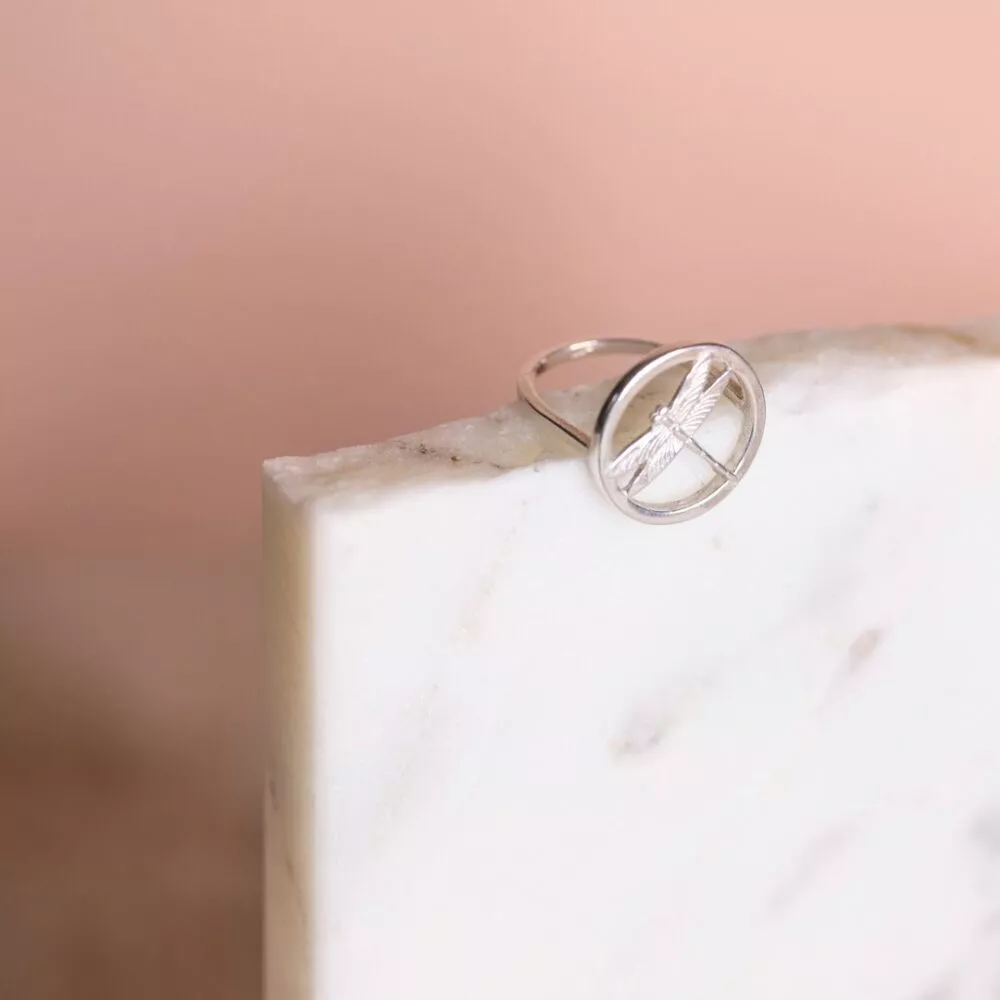 Bague * Libellule | Argent - Image 6
