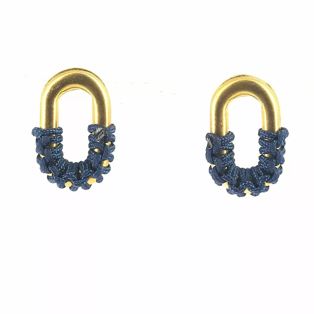 Boucles d'oreilles * Noémie | Marine - Image 2