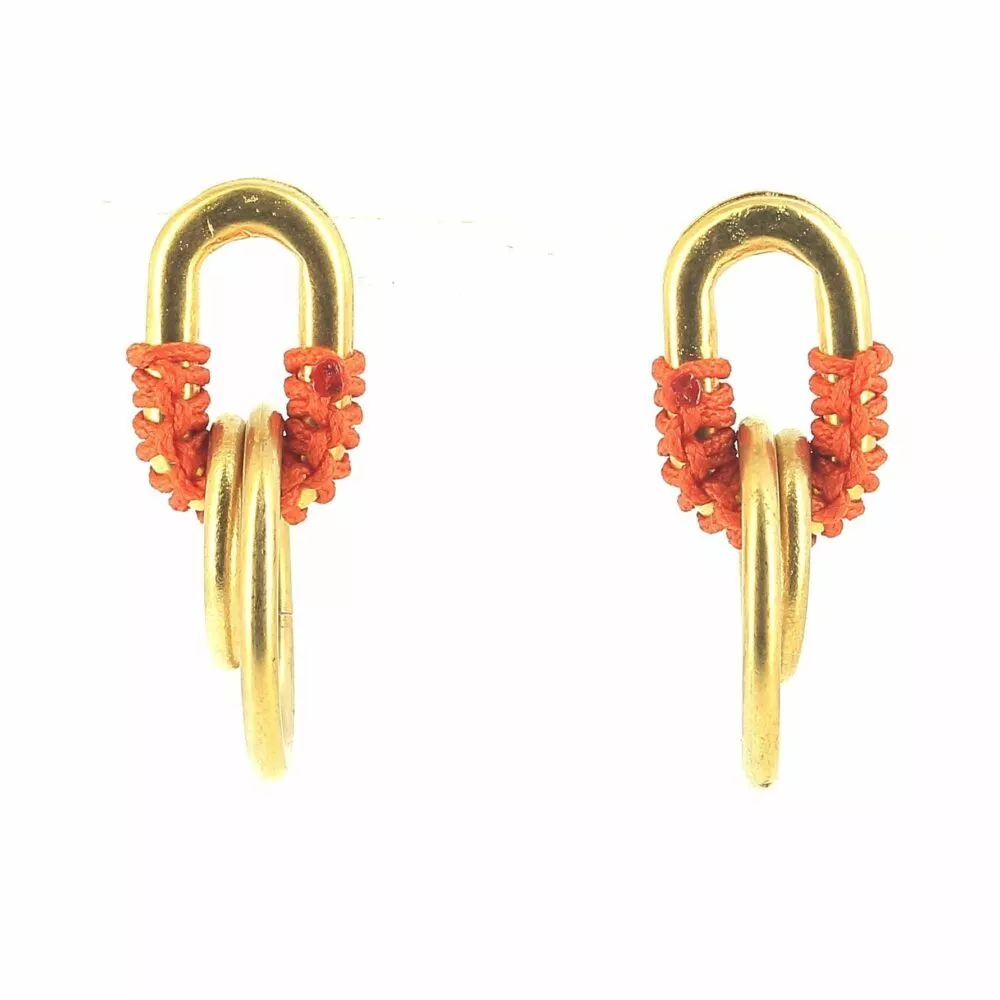 Boucles d'oreilles * Nouméa | Orange