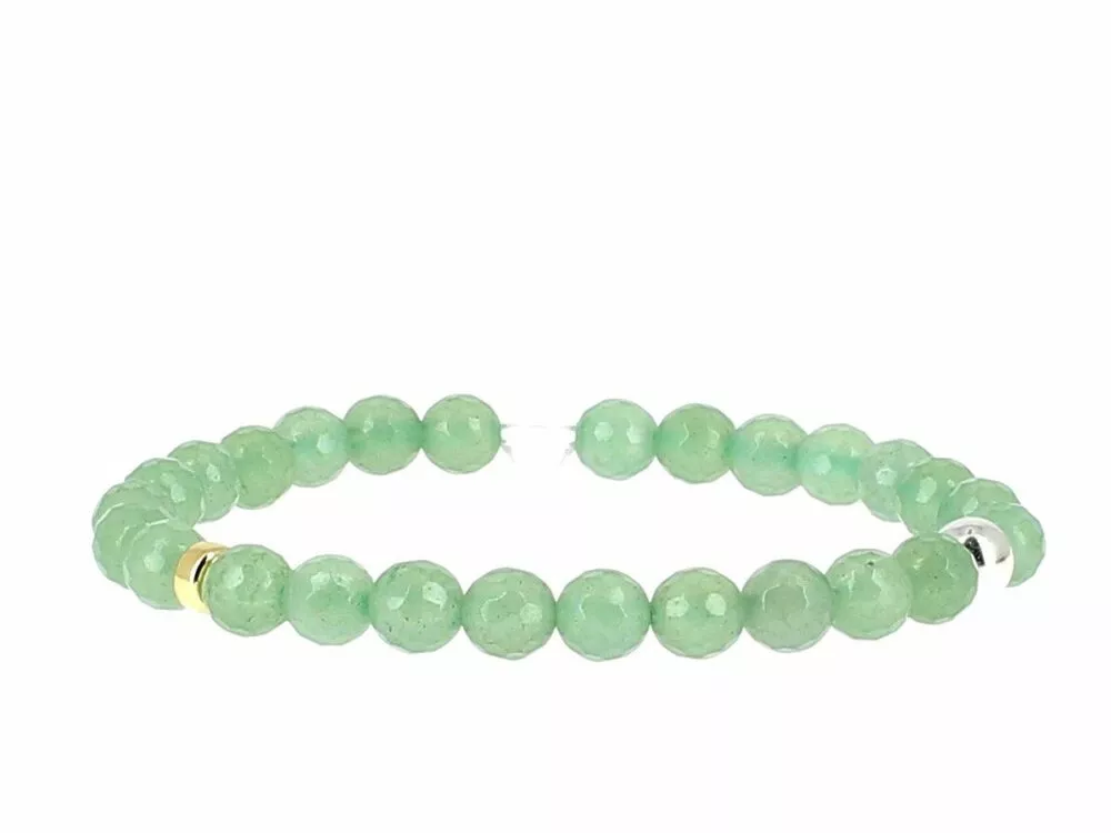 Bracelet * Lithothérapie | Aventurine - Image 2