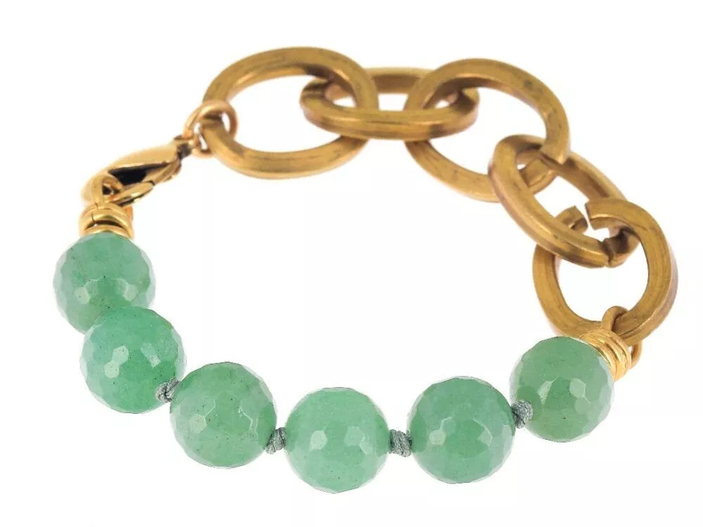Bracelet * Maillons | Vert