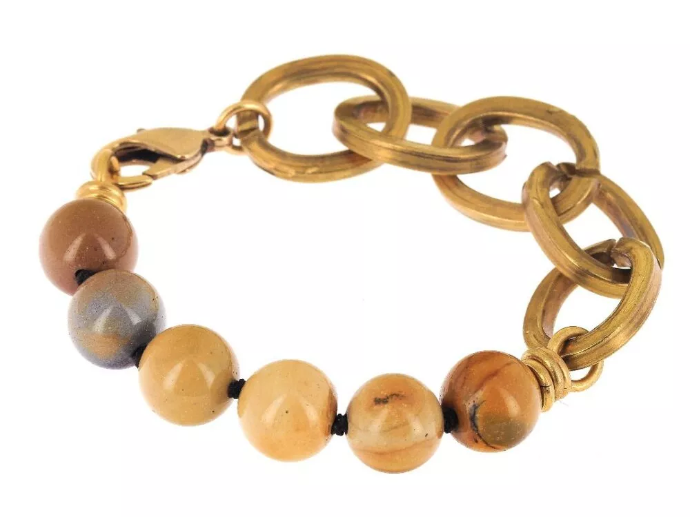 Bracelet * Maillons | Jaune