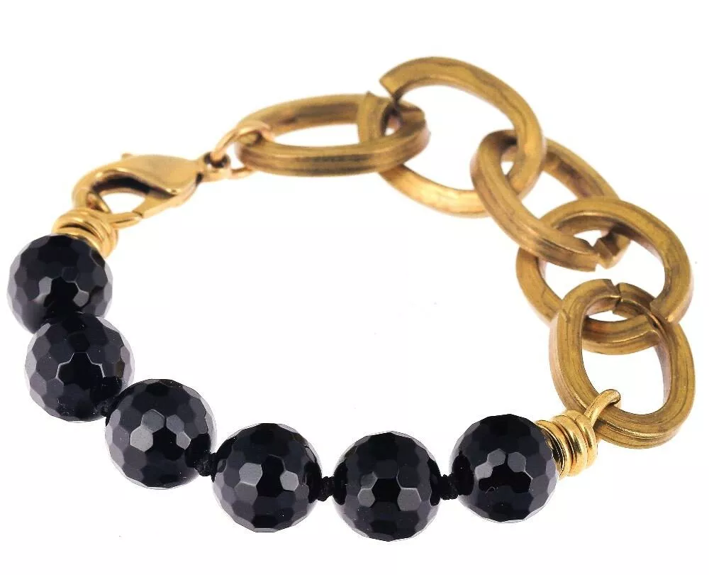 Bracelet * Maillons | Noir