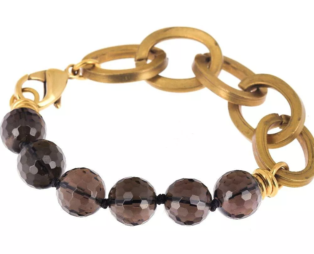 Bracelet * Maillons | Brun