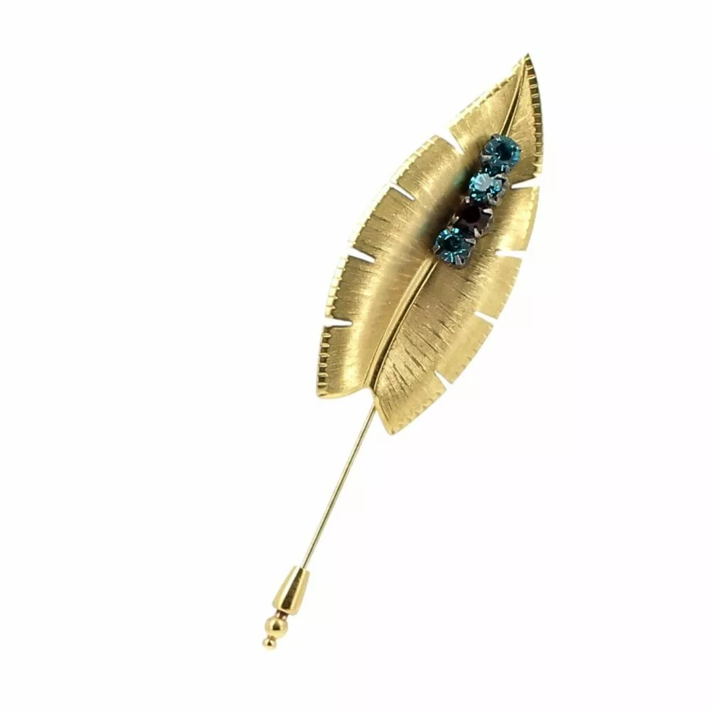 Broche * Feuille | Vert