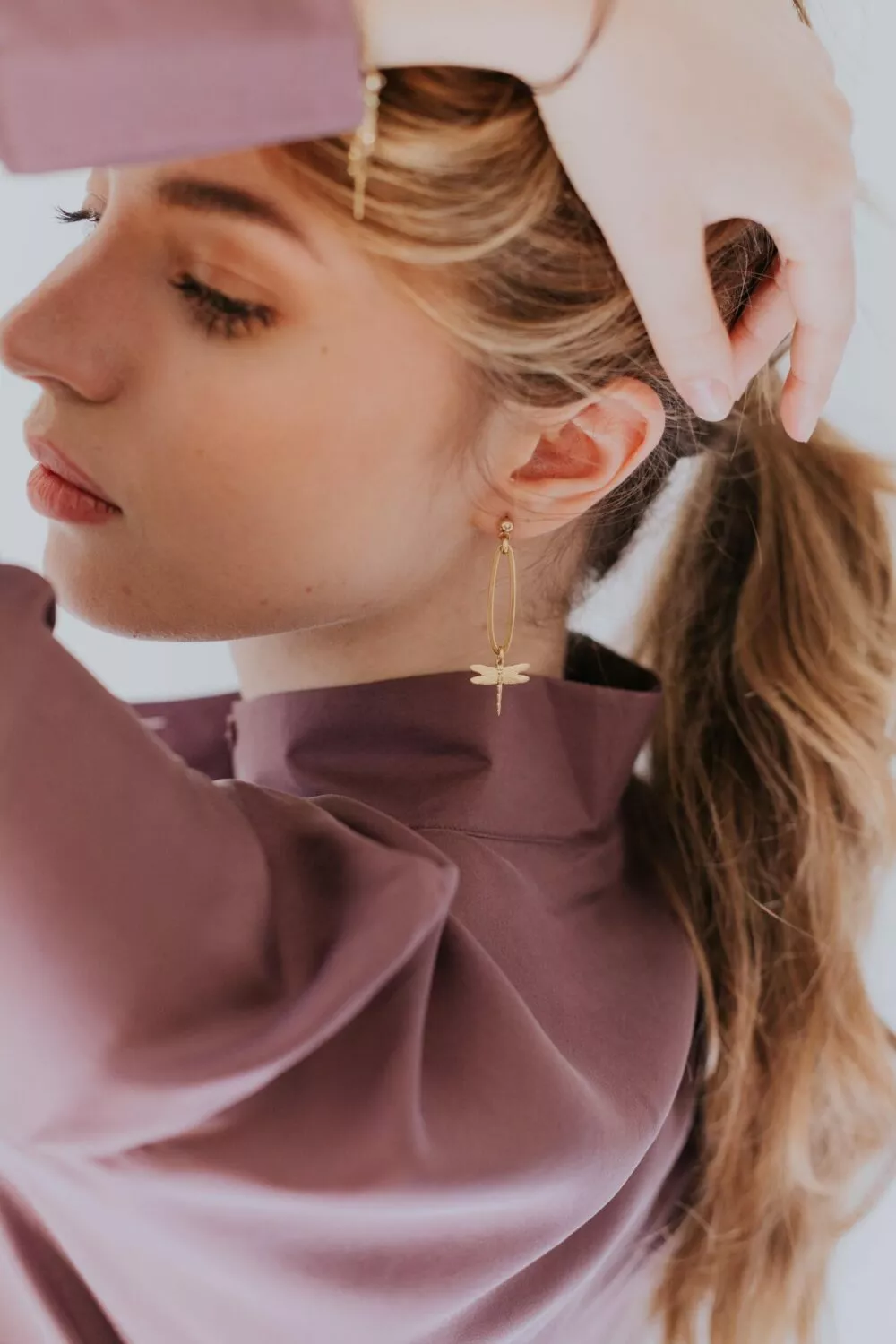 Boucles d'oreilles * Libellule | Small - Image 2