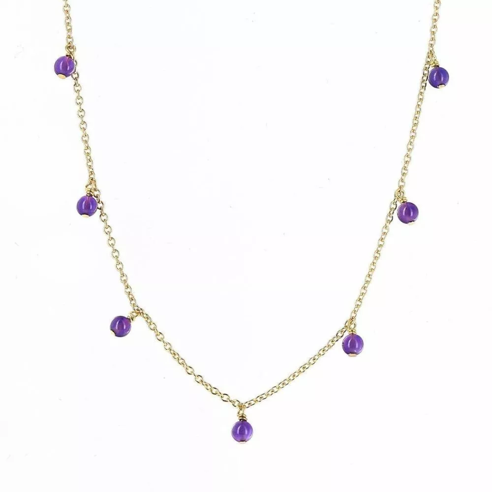 Collier * Rosie | Amethyste - Image 2
