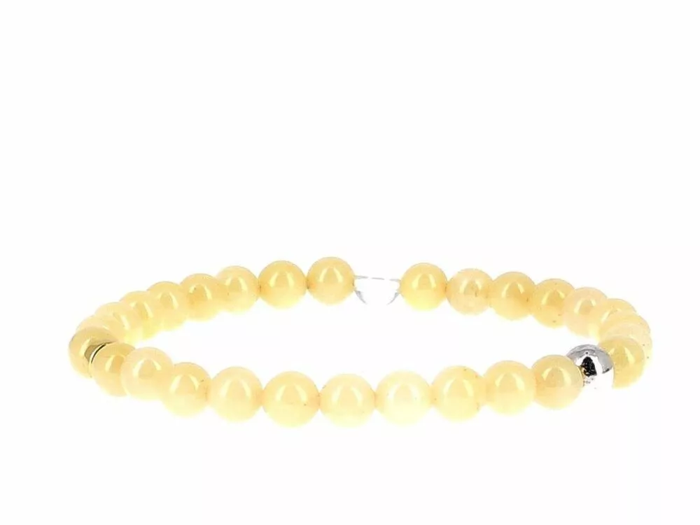 Bracelet * Lithothérapie | Calcite jaune - Image 2