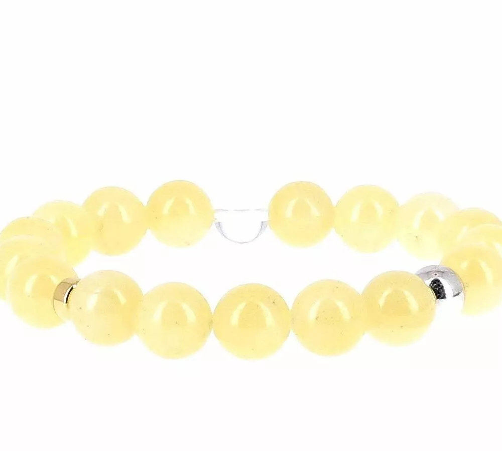 Bracelet * Lithothérapie | Calcite jaune