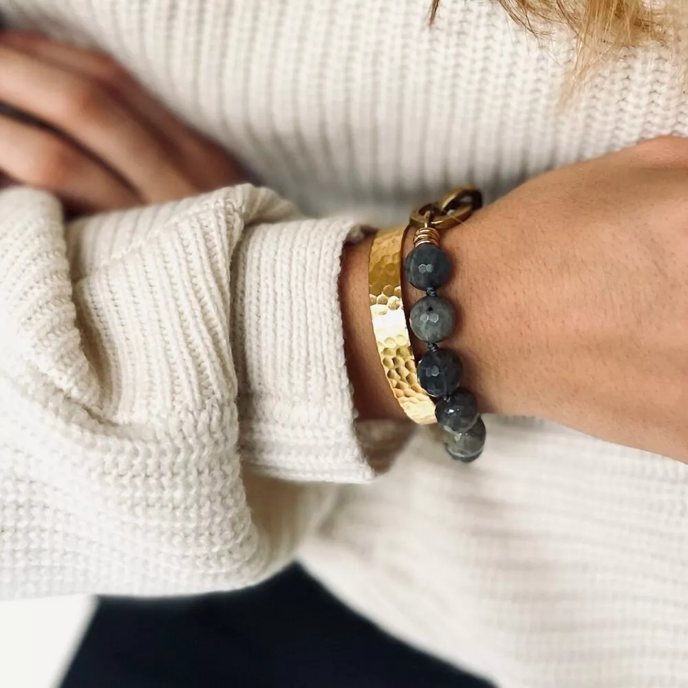 Bracelet * Maillons | Labradorite