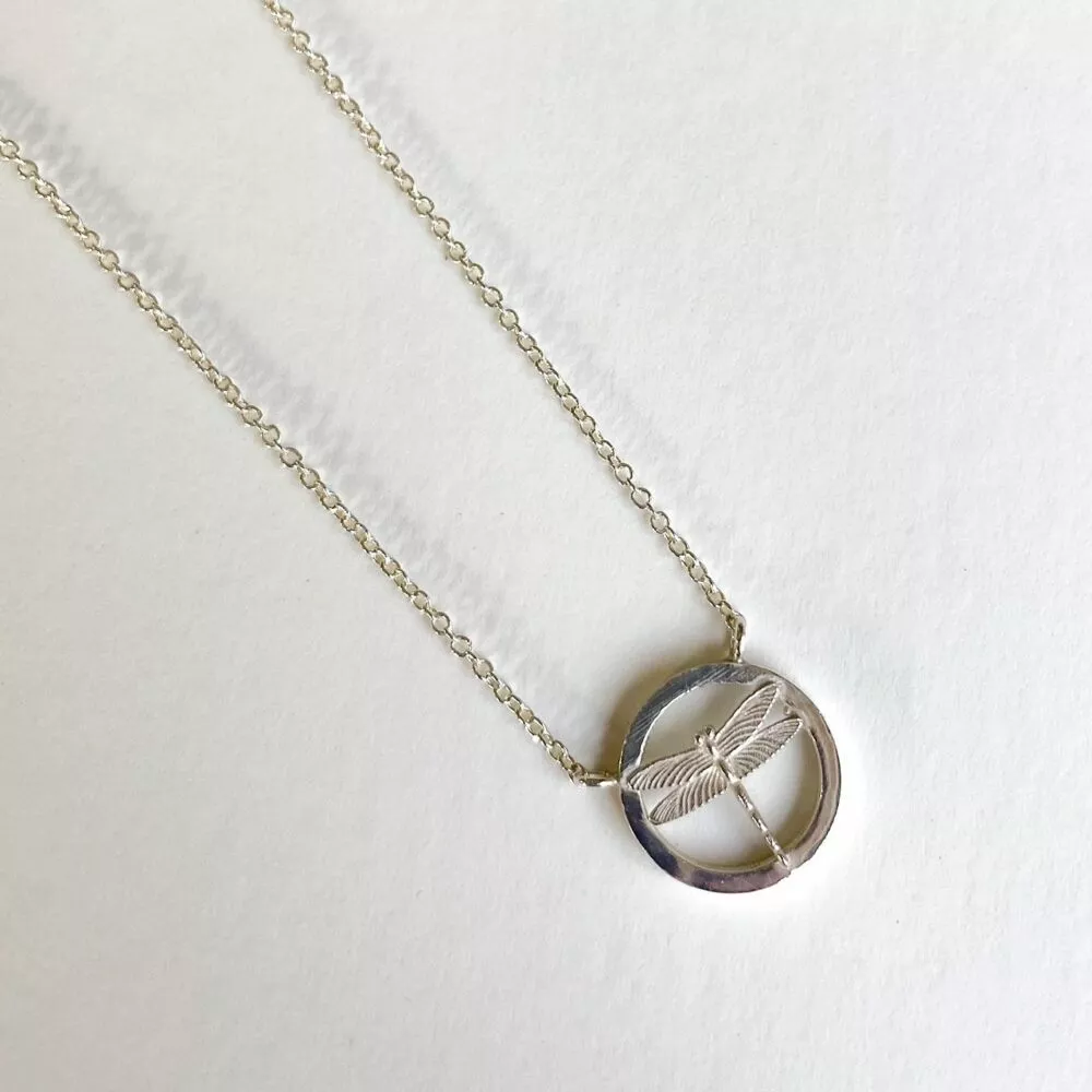Collier * Libellule mini | Argent