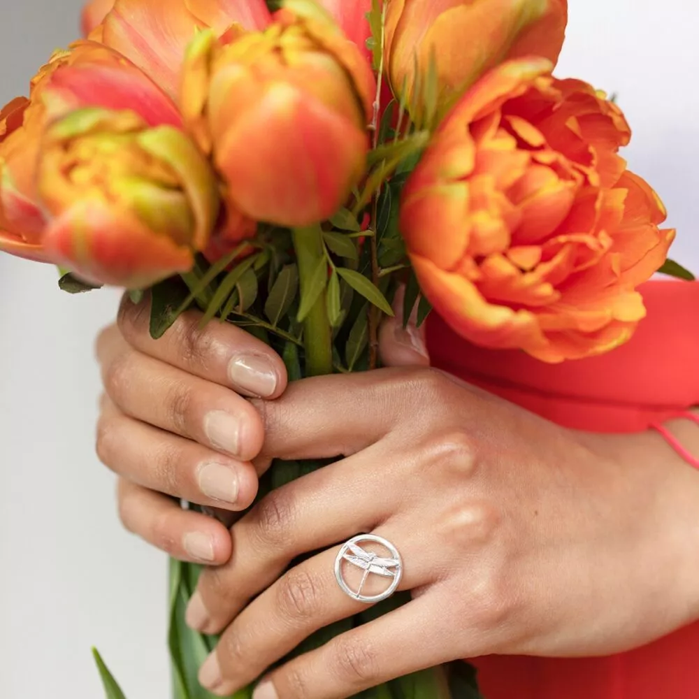 Bague * Libellule | Argent - Image 5