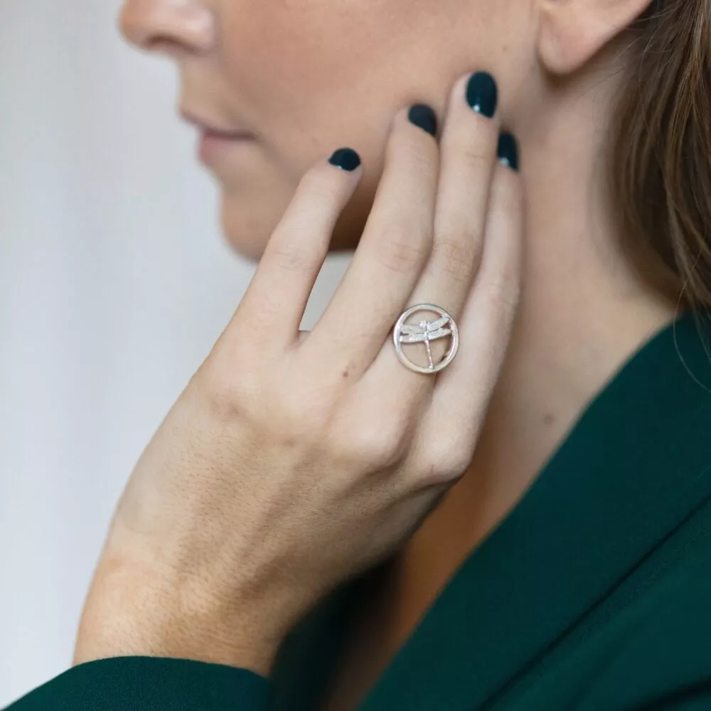 Bague * Libellule | Argent