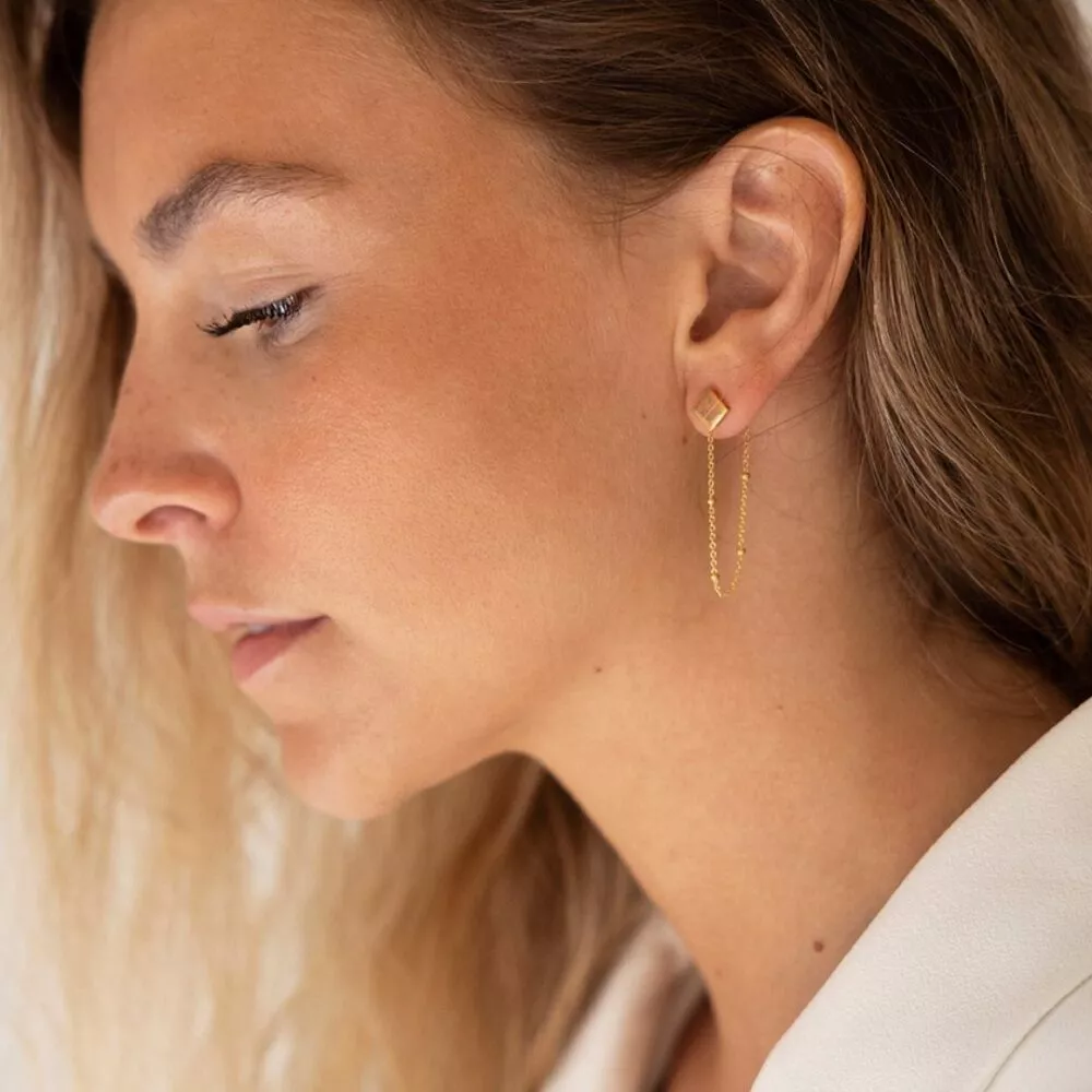 Boucles d'oreilles * Mia | Plaqué or