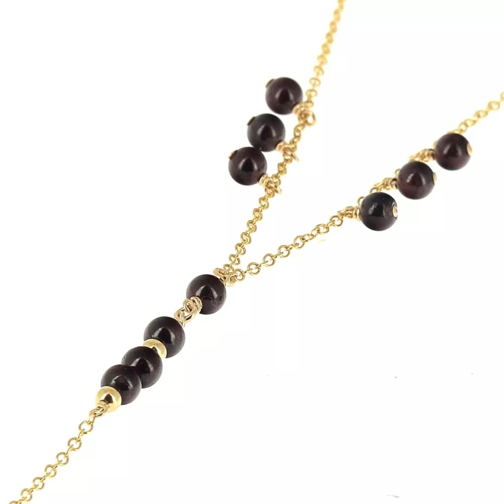 Collier * Rosetta | Pierres grenat