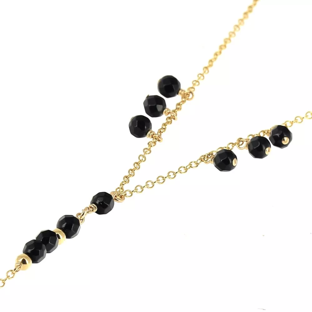 Collier * Rosetta | Onyx