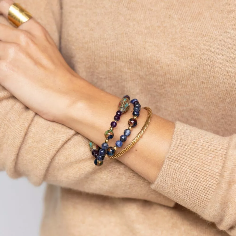 Collier bracelet * Marta | Sodalite