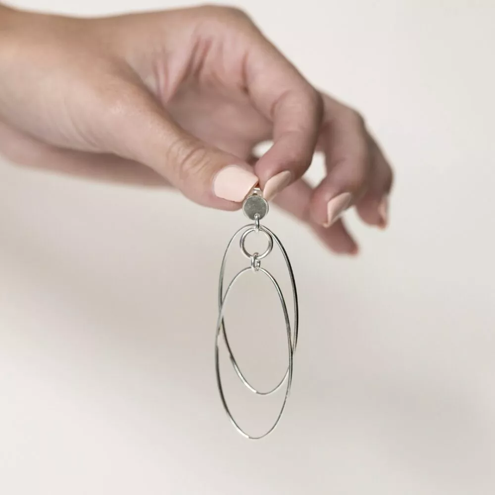 Boucles d'oreilles * Jeanne | Argent