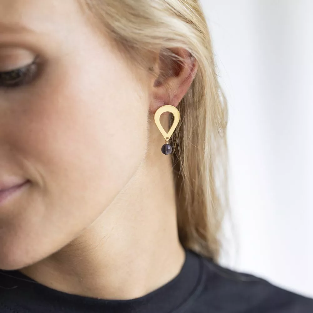 Boucles d'oreilles * Elisa | Plaqué or
