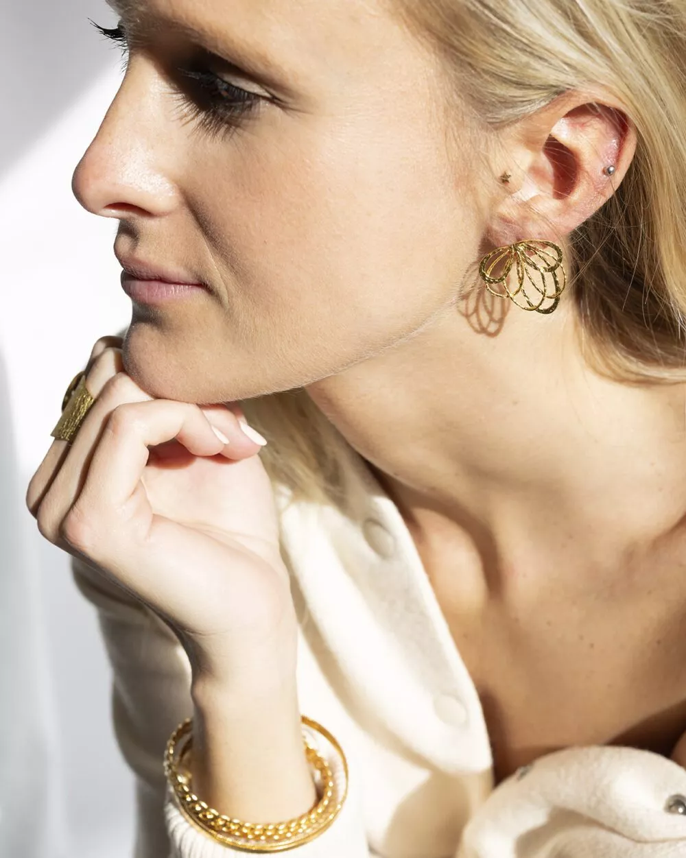 Boucles d'oreilles * Olivia - Image 3