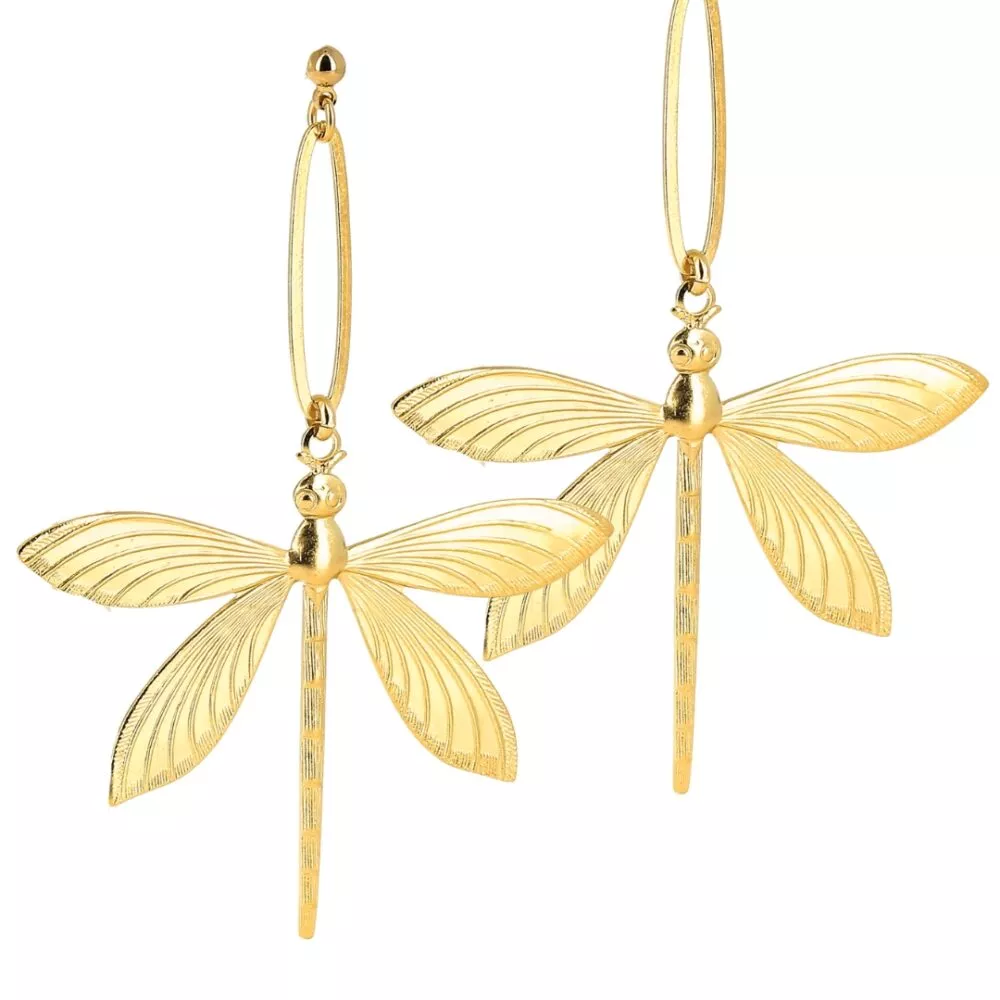 Boucles d'oreilles * Libellule | Big - Image 2