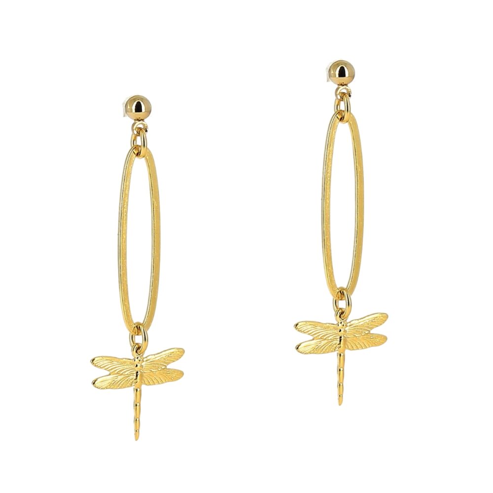 Boucles d'oreilles * Libellule | Small