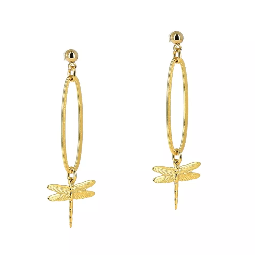 Boucles d'oreilles * Libellule | Small