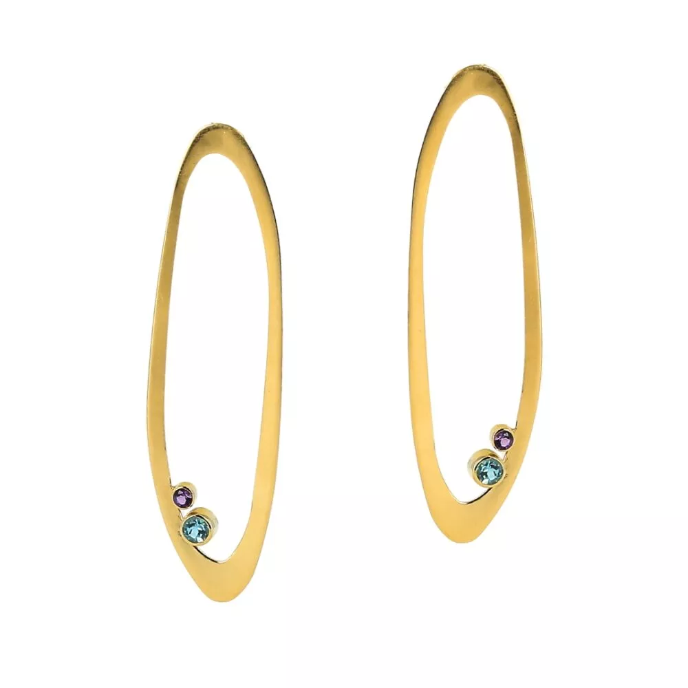 Boucles d'oreilles * Lou -prestige - Image 3