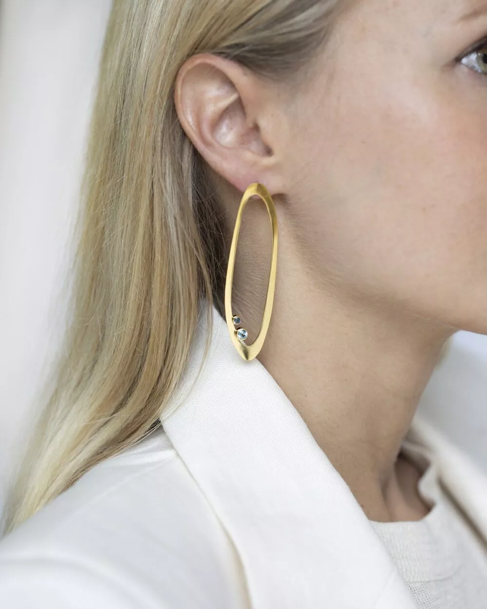 Boucles d'oreilles * Lou -prestige - Image 2