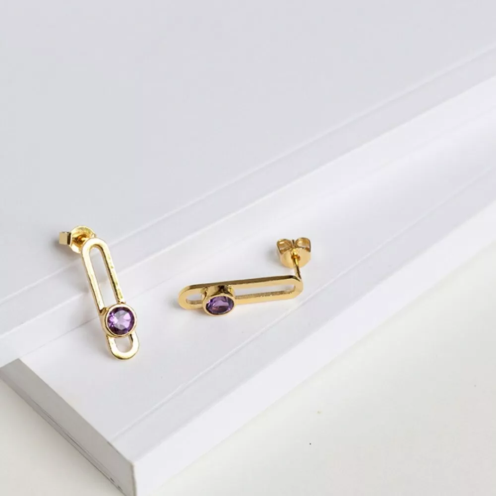 Boucles d'oreilles * Romy - Image 4