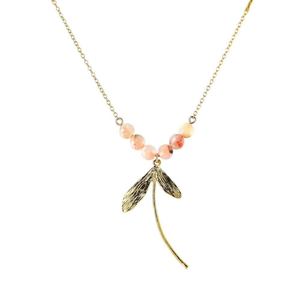 Collier * Libellule | Fly pierres - Image 3