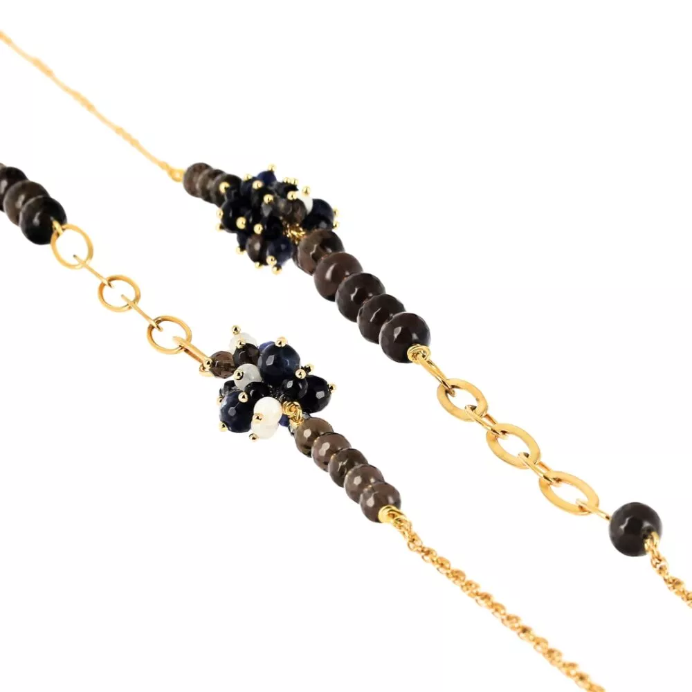 Collier * Suzanne Quartz fumé