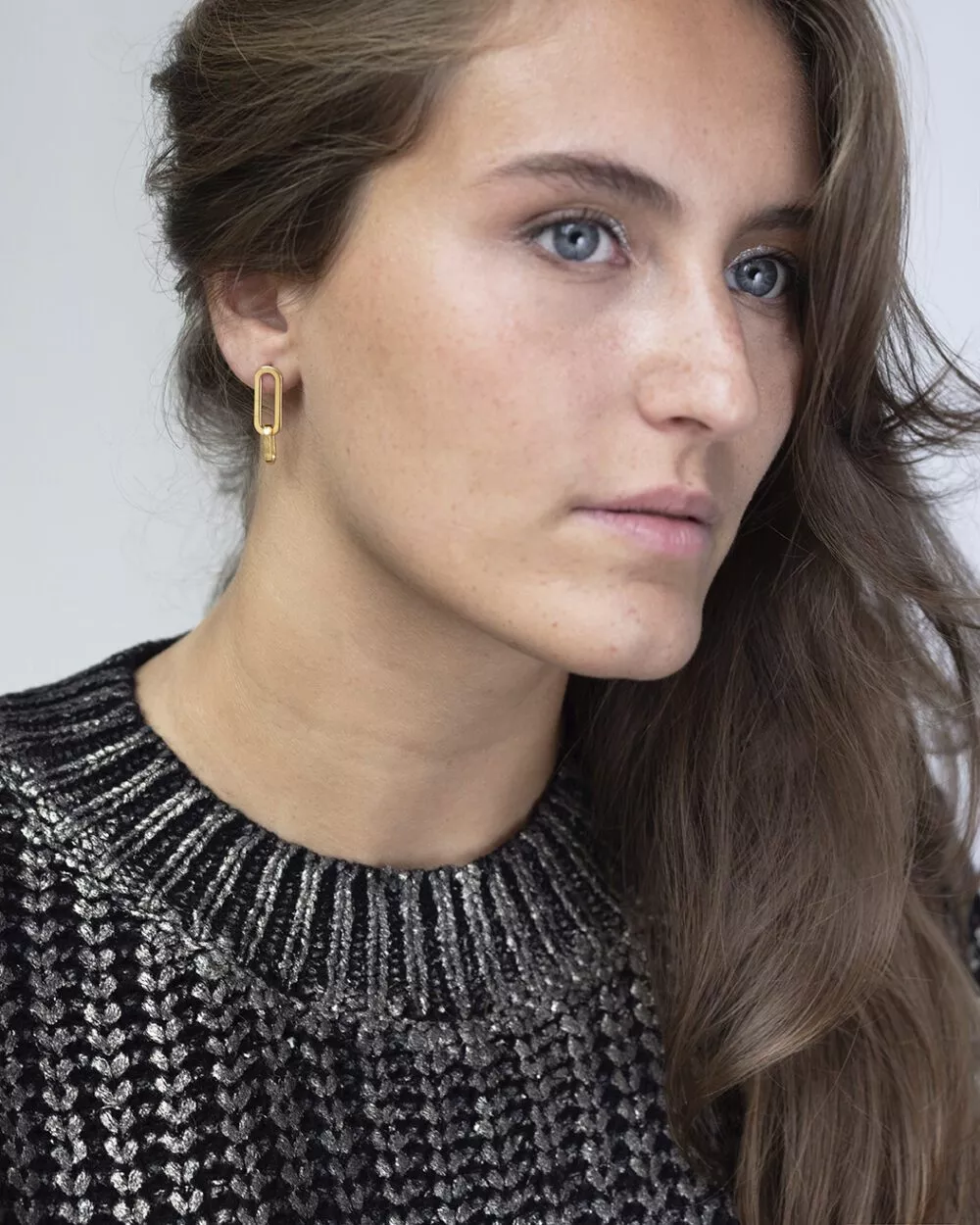 Boucles d'oreilles * Odette - Image 3